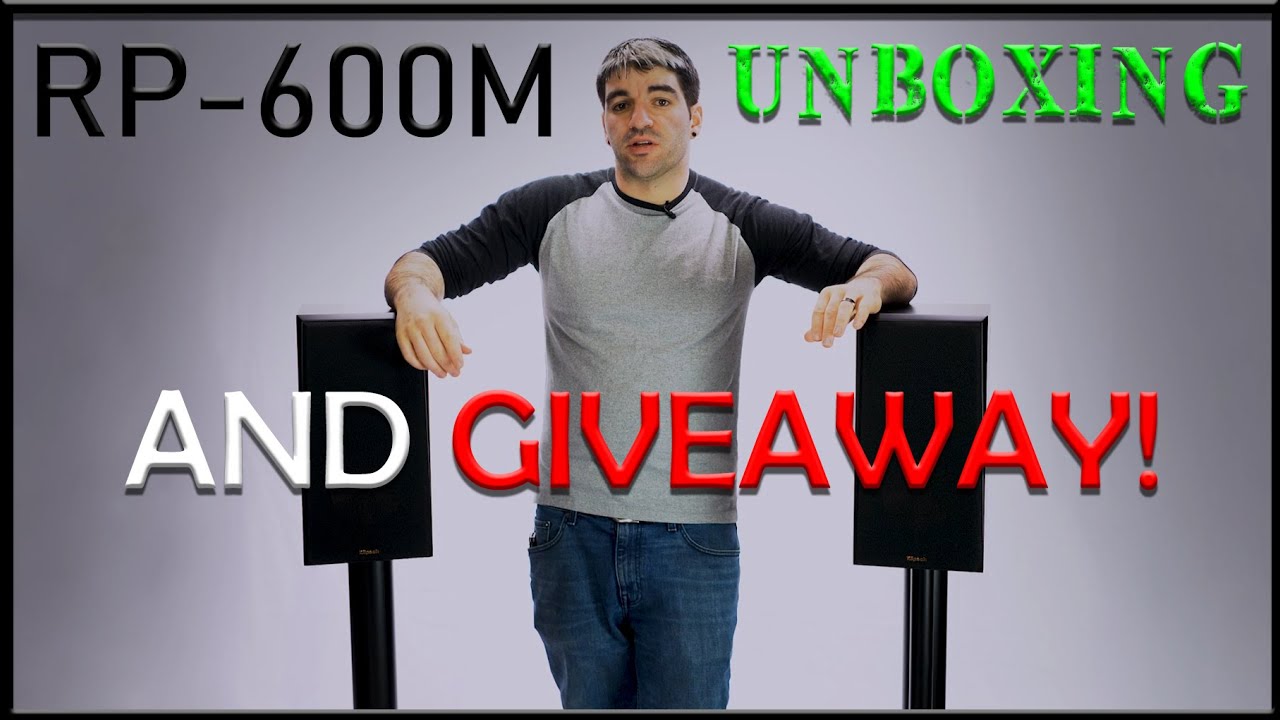 Klipsch RP-600M and Norstone Stylum unboxing - and Giveaway!