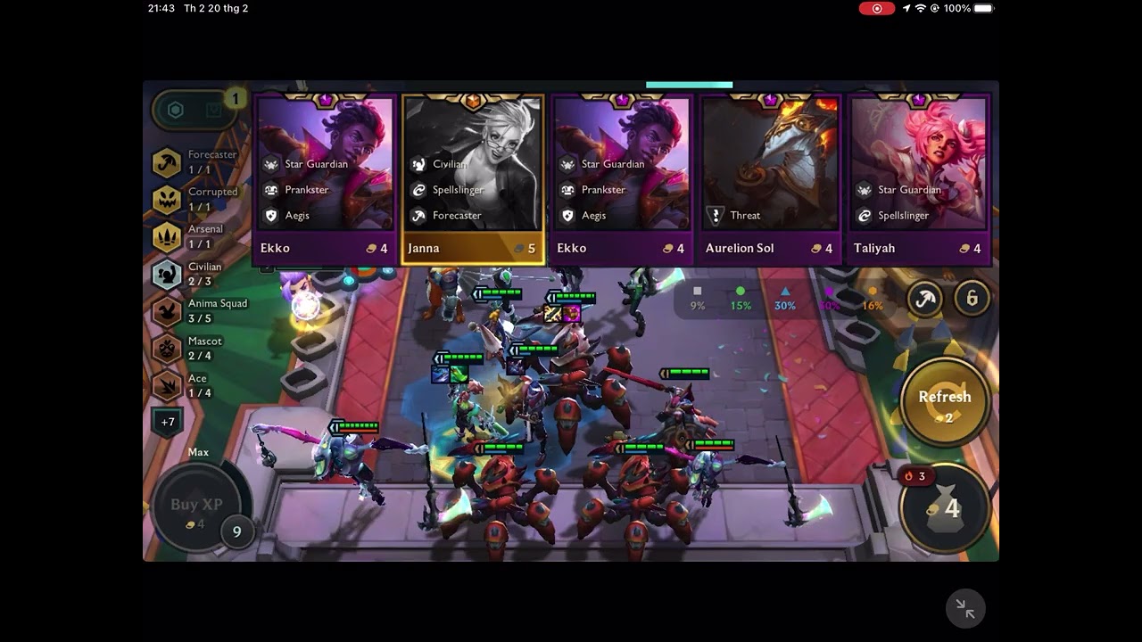 20022023 21h47 8 con Fiddlestick TFT Mùa 8