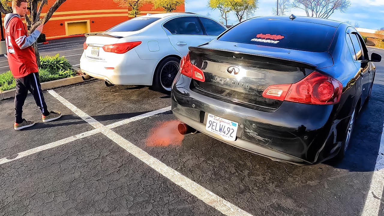 FIRST TIME RIDING IN A TUNED INFINITI G37