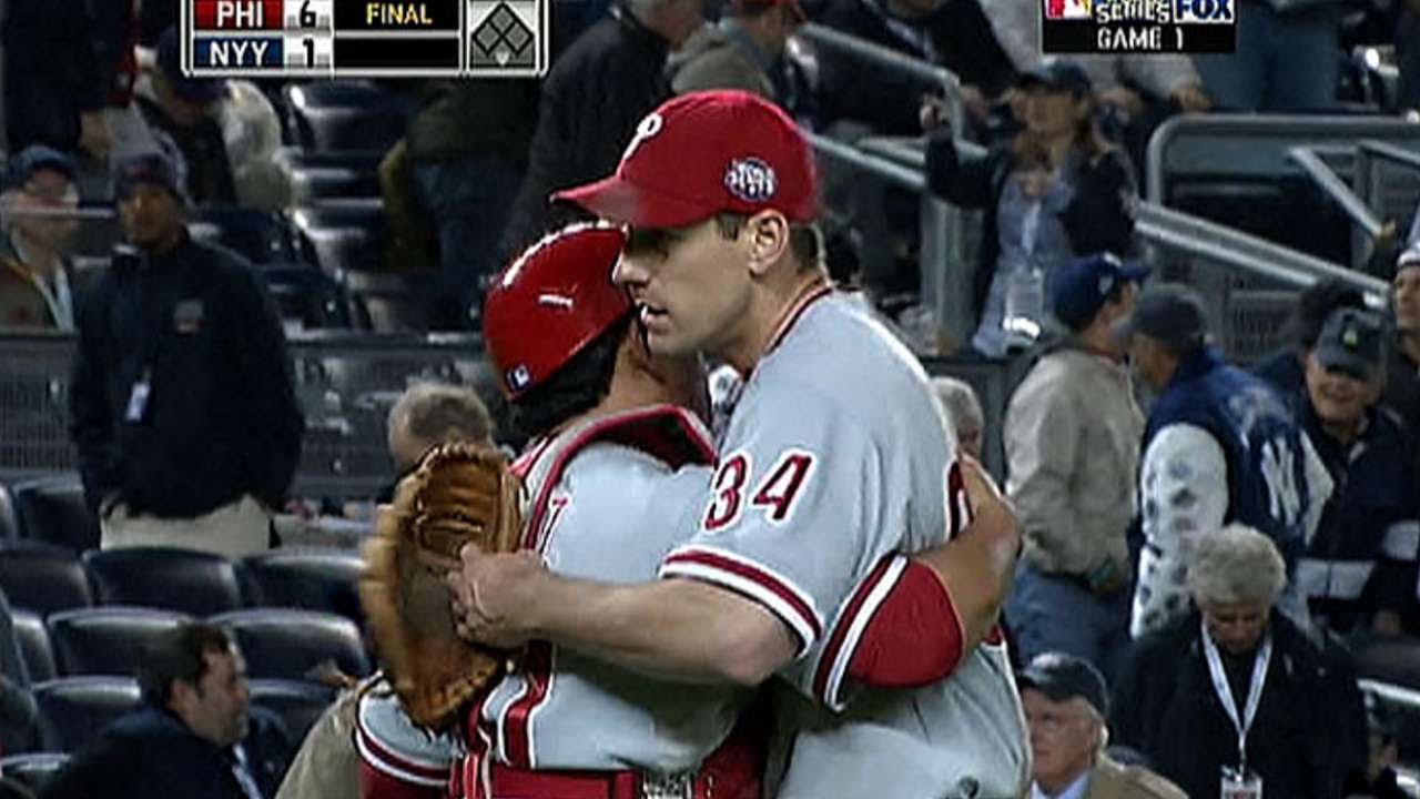WS 2009 Gm1: Lee dominates the Yankees