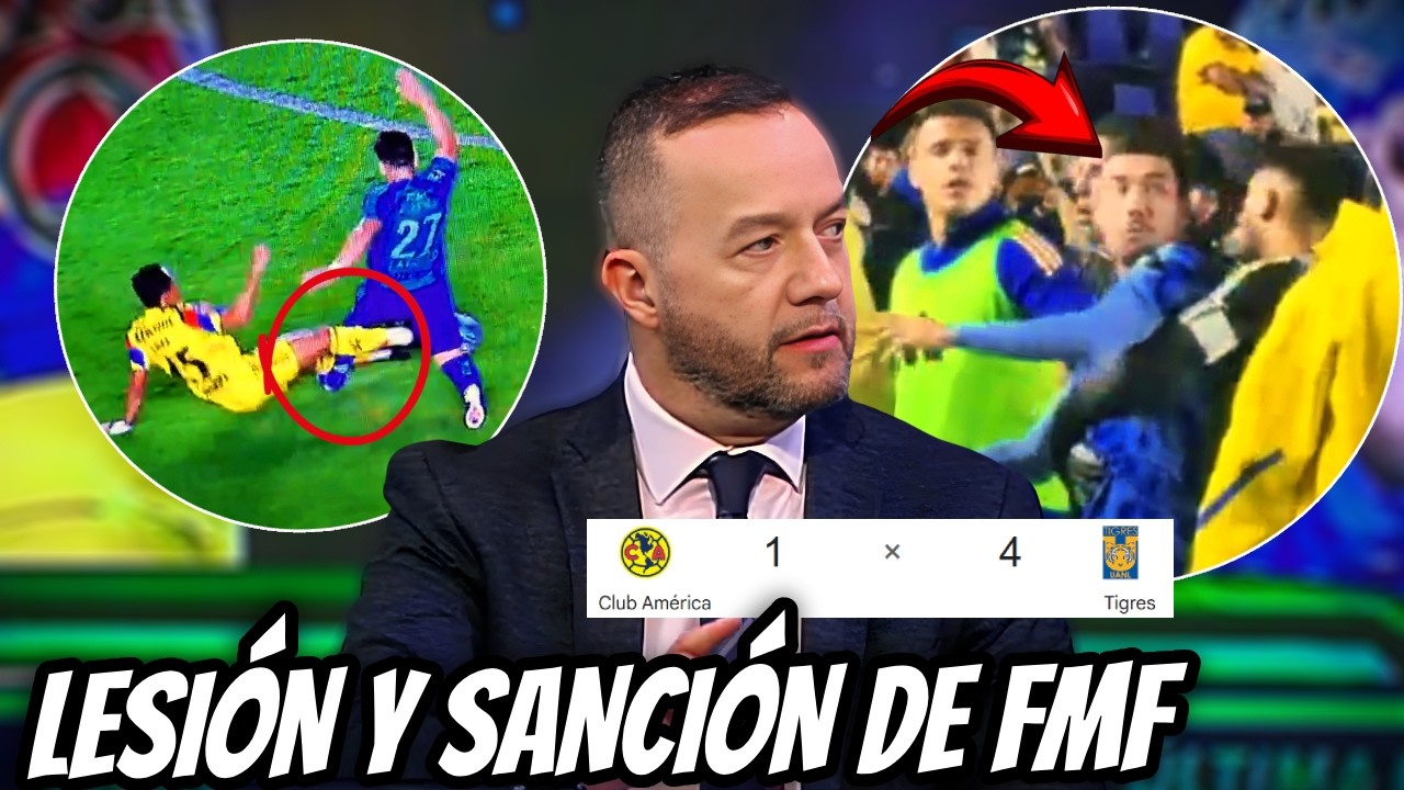 ¡FMF CONFIRMA SANCIÓN! AMÉRICA FUE VÍCTIMA Y PIERDE A SU MEJOR JUGADOR! CLUB AMÉRICA HOY