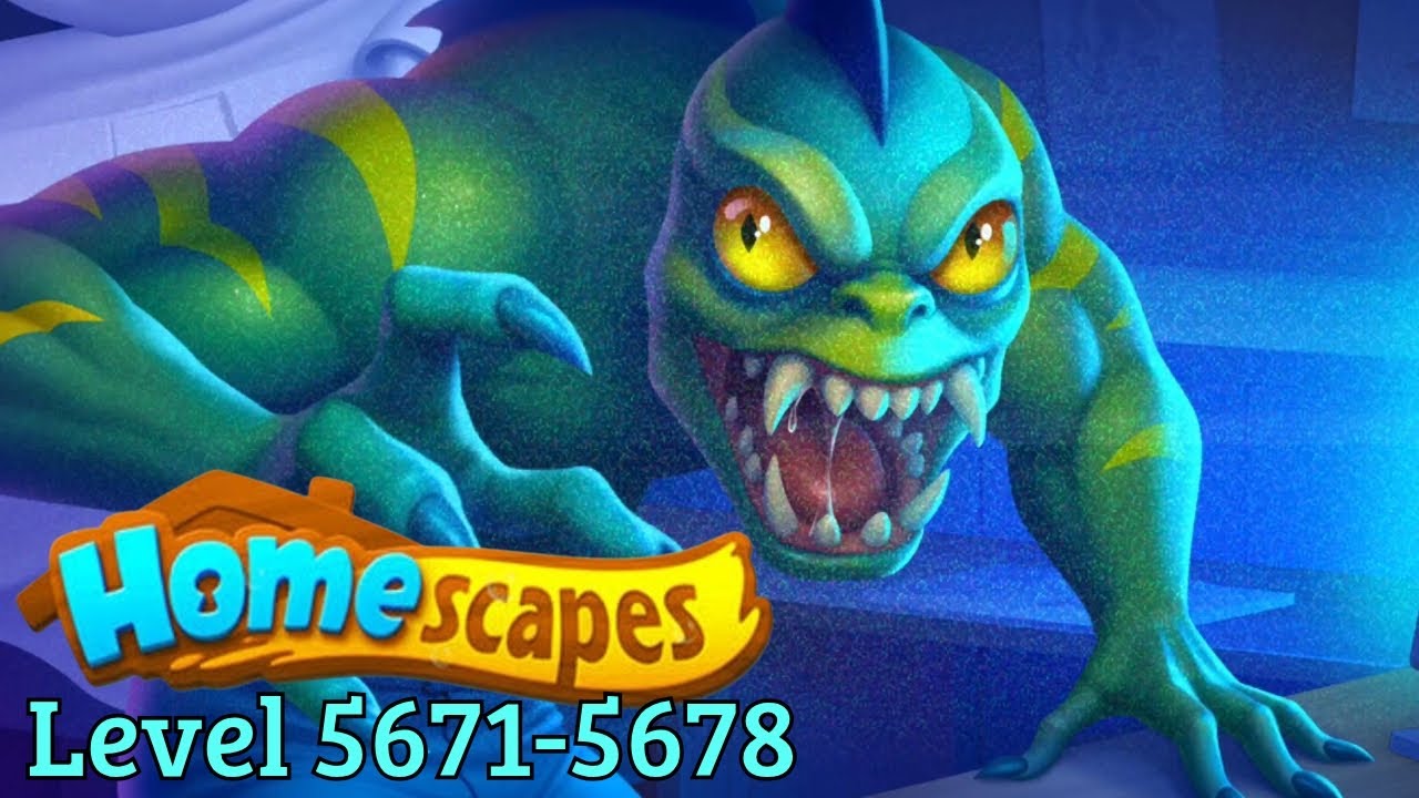 Gameplay Homescapes Level 5671-5678