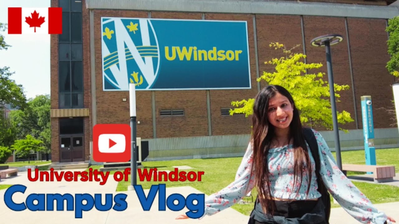 My University Life in Canada - UWindsor Campus VLOG