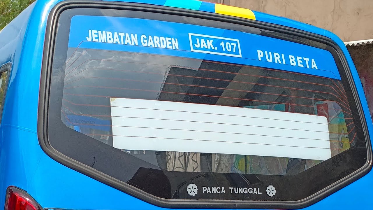 Transjakarta Jak 107 Ciledug Puri Beta - Jembatan Green Garden (PP.)