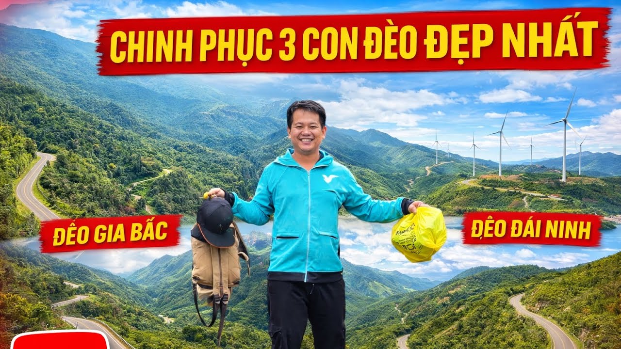 Ba Con đèo Đẹp nhất khi lên Đà Lạt #đèo gia bắc #đàlạt đại ninh đèo đa mi