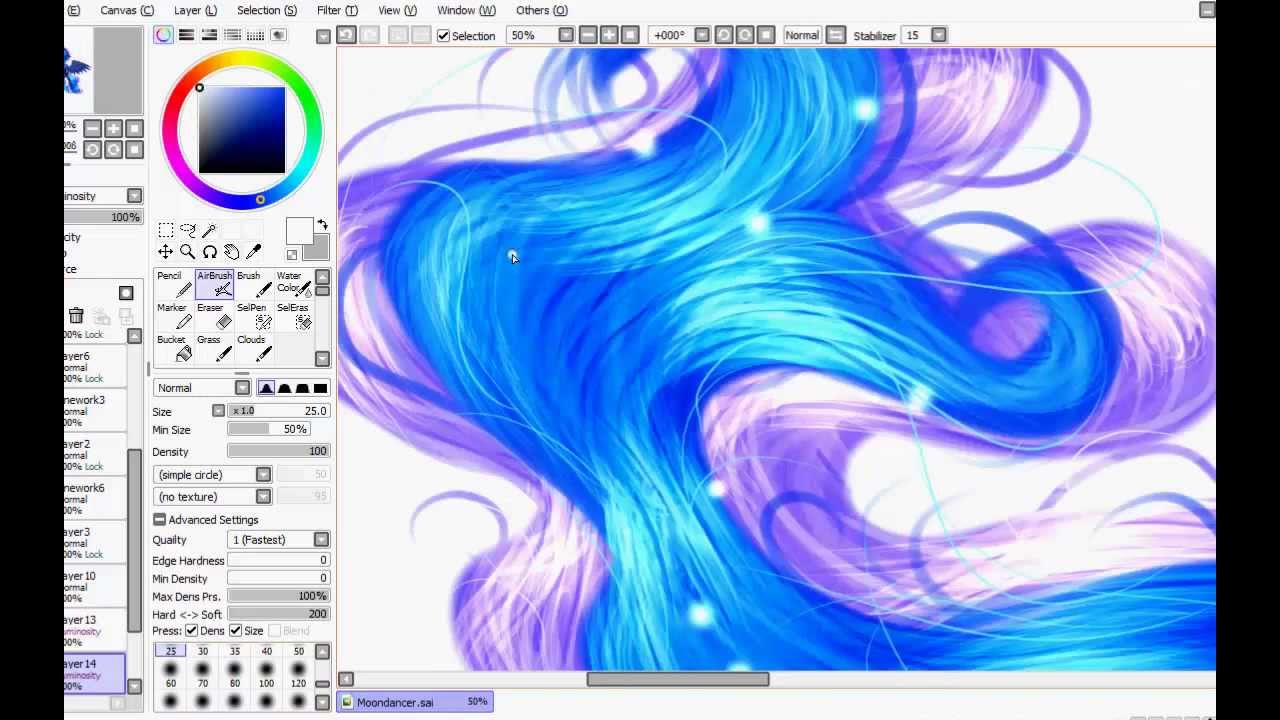 .:SpeedPaint:. MoonDancer
