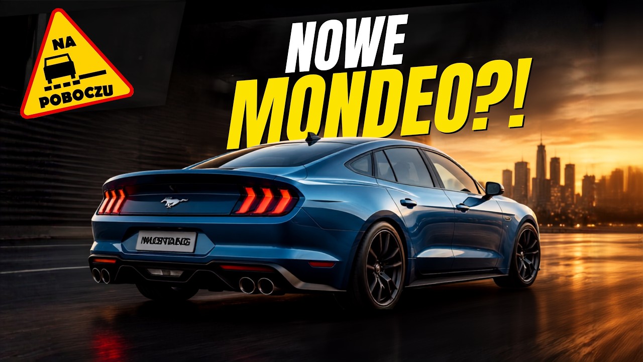 FORD wskrzesza Mondeo?! Zrobi z niego 4-drzwiowego Mustanga