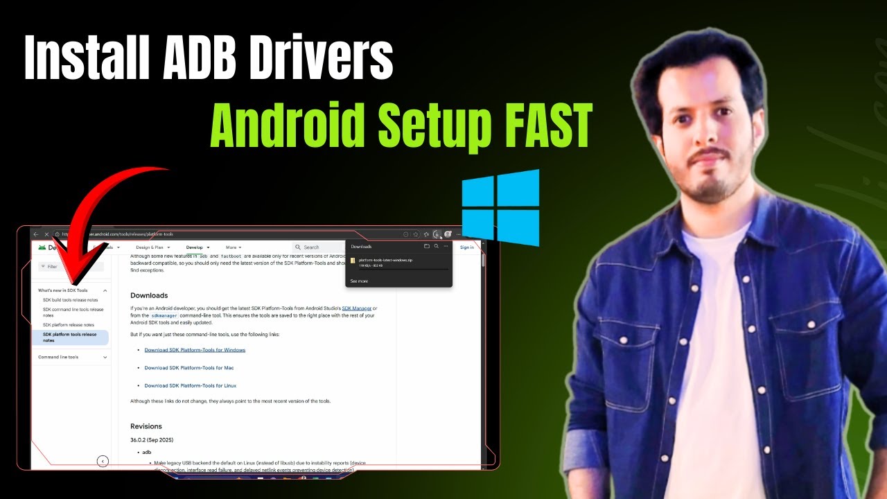 Как установить драйверы ADB и Fastboot на Windows 11 и 10 | Пошаговая инструкция