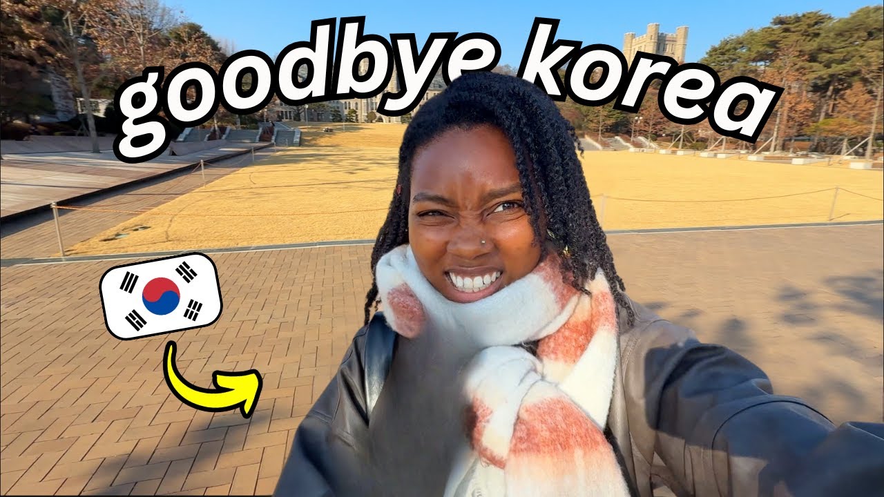 MY LAST 48 HOURS in KOREA...i'm leaving 🇰🇷 | saying goodbye, flying to USA, christmas