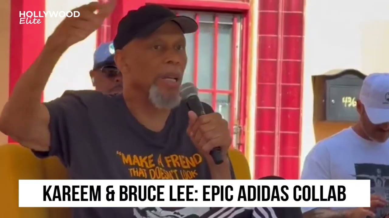Kareem Abdul-Jabbar Talks Bruce Lee & Adidas Collab
