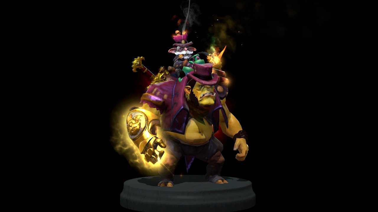 Alchemist Darkbrew Enforcer mixed set dota 2 arcana immortal