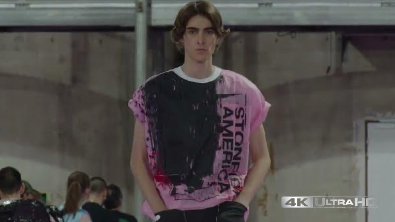 Raf Simons - SS20 Runway Collection - 4k Ultra HD