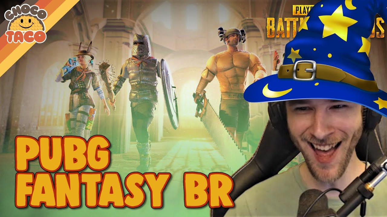 Yer a Wizard, choco! NEW PUBG Fantasy BR Mode ft. halifax, hambinooo, and Swagger - PUBG Gameplay
