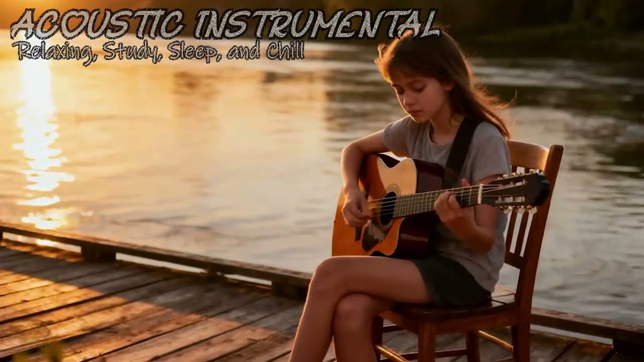 Soft Acoustic Background Music 🤍 Light Instrumental Guitar for Calm & Focus | ExalizerLite