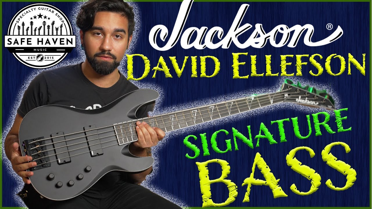Jackson David Ellefson Megadeth Bass
