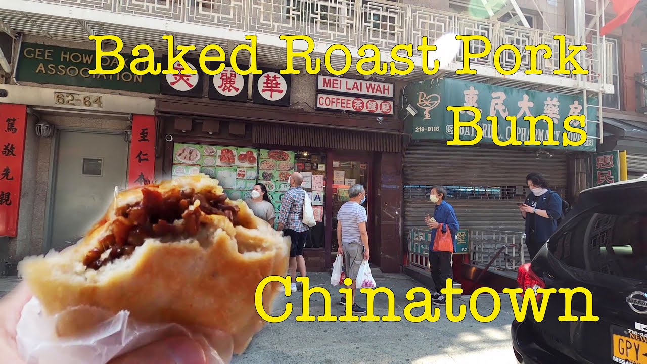 Best Roast Pork Buns in Chinatown, NYC 😲😋