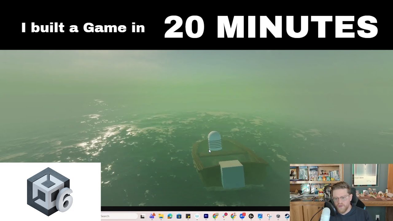 Я создал постапокалиптическую игру про морские суда в Unity за 20 минут.