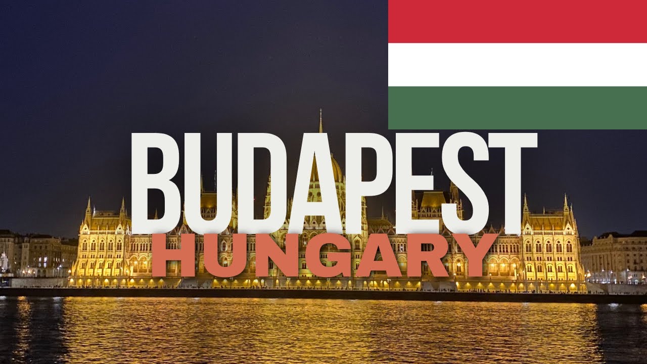 【Budapest, Hungary】Walking Tour, 4K