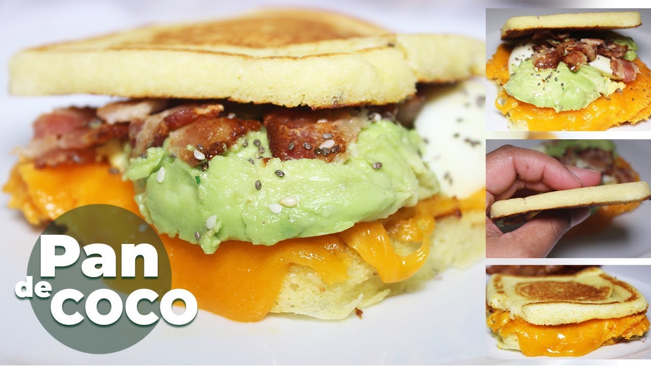 Pan keto de microondas con harina de Coco en 2 minutos - Low carb ibre de gluten