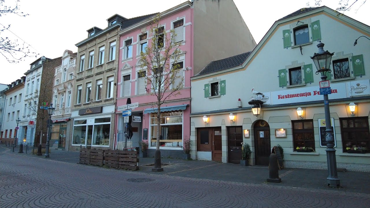2021 Bonn Endenich evening walk 4K60
