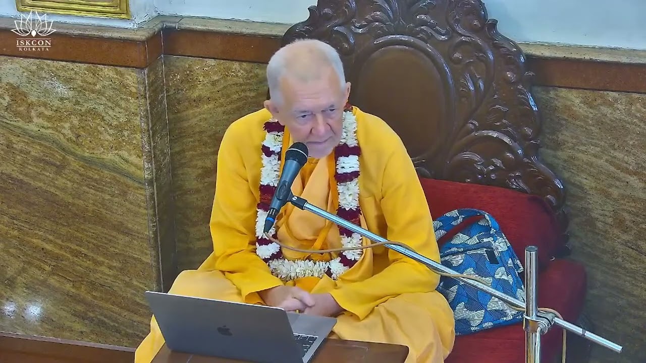 SB 11.17.43 | ISKCON Kolkata Temple (stream)