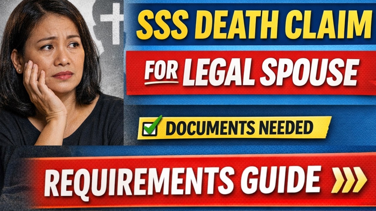 SSS Death Claim Requirements | Para sa Legal Spouse by RODA🌻