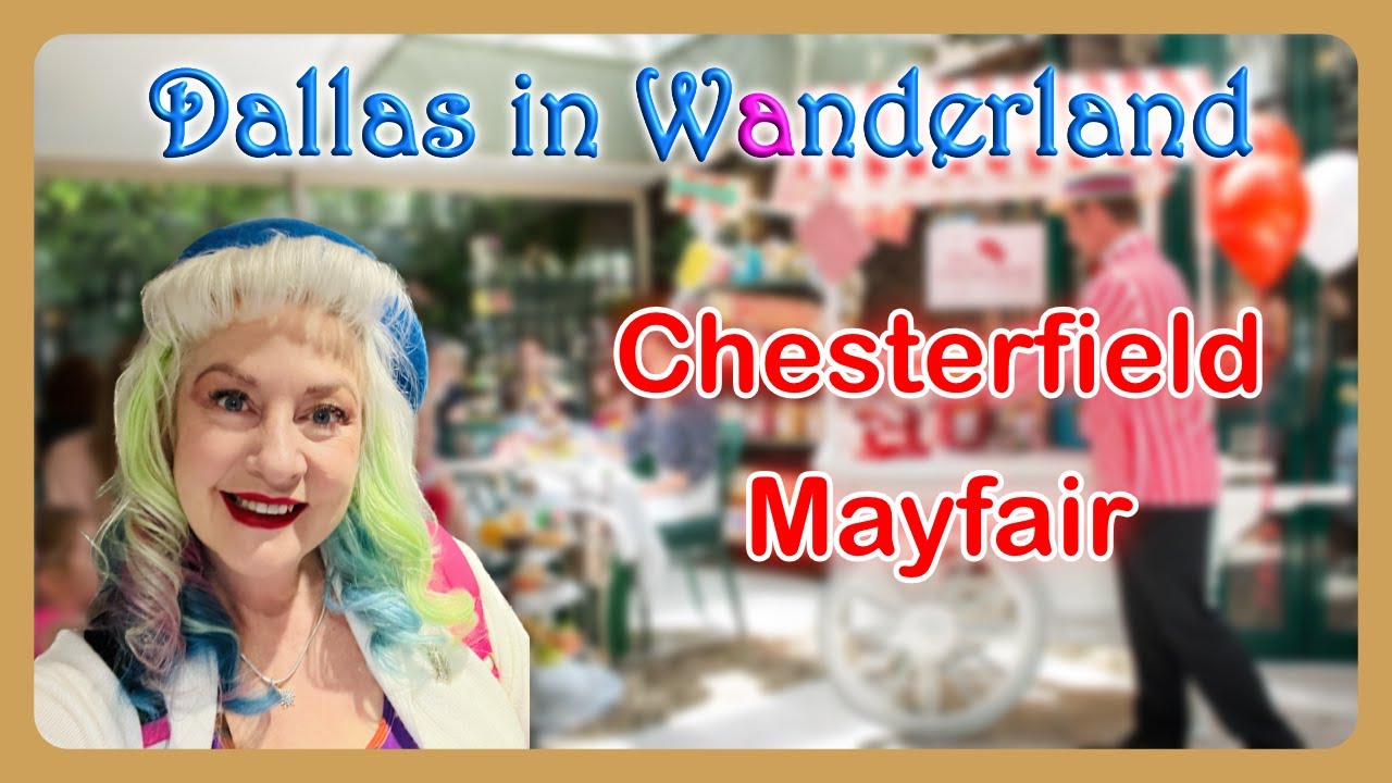LUXURY AFTERNOON TEA AT THE CHESTERFIELD MAYFAIR | Inspired by Mr Simms Original Sweetshop | 4K