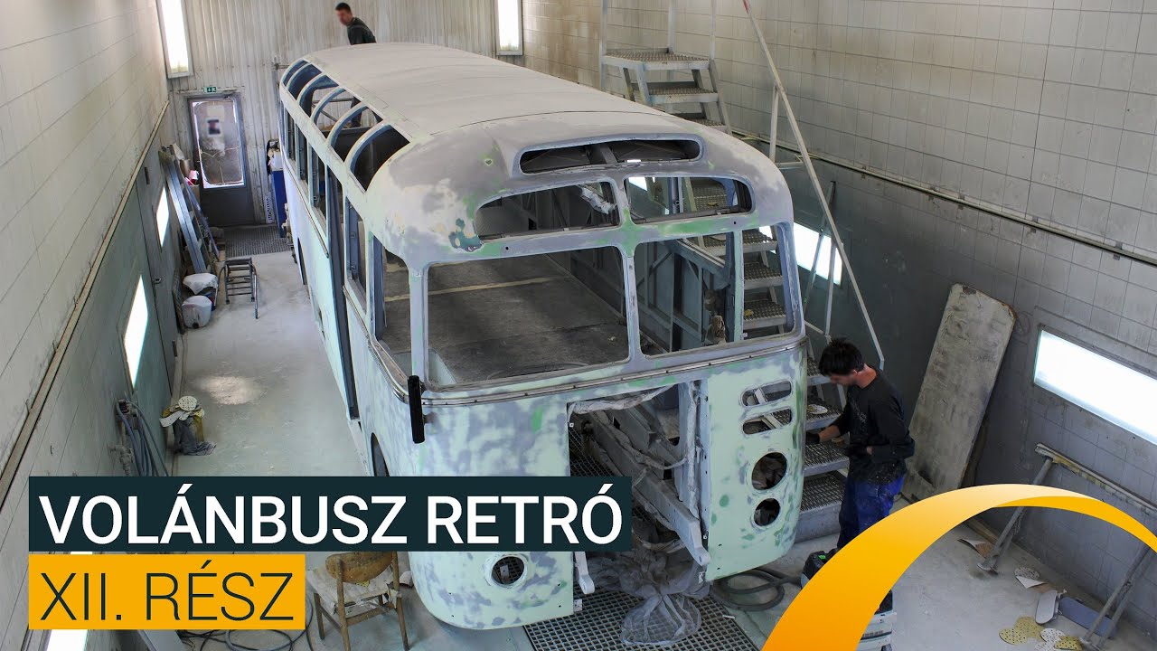 📽 Volánbusz Retró – Ikarus 30 – A felújítás
