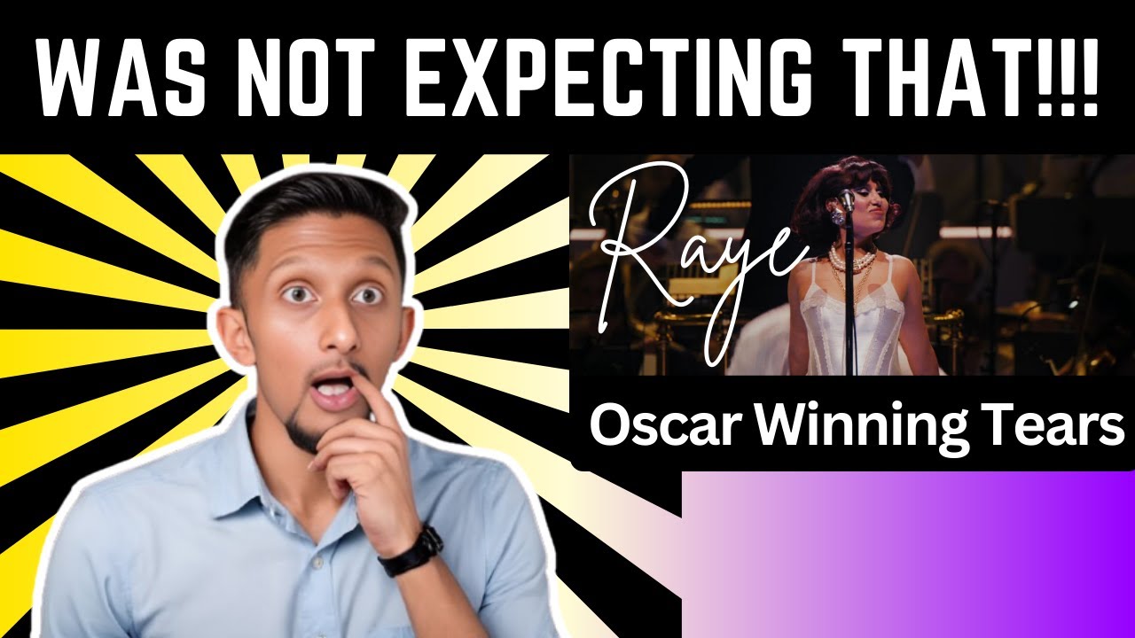 MY FIRST TIME REACTION | Oscar Winning Tears - RAYE (Reaction & Vocal Analysis)