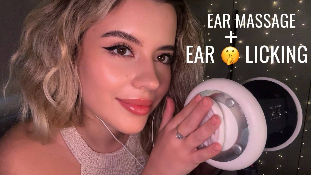 ASMR ✨ EAR MASSAGE WITH SECRET TRIGGER 👀 YOU'LL LOVE IT💕