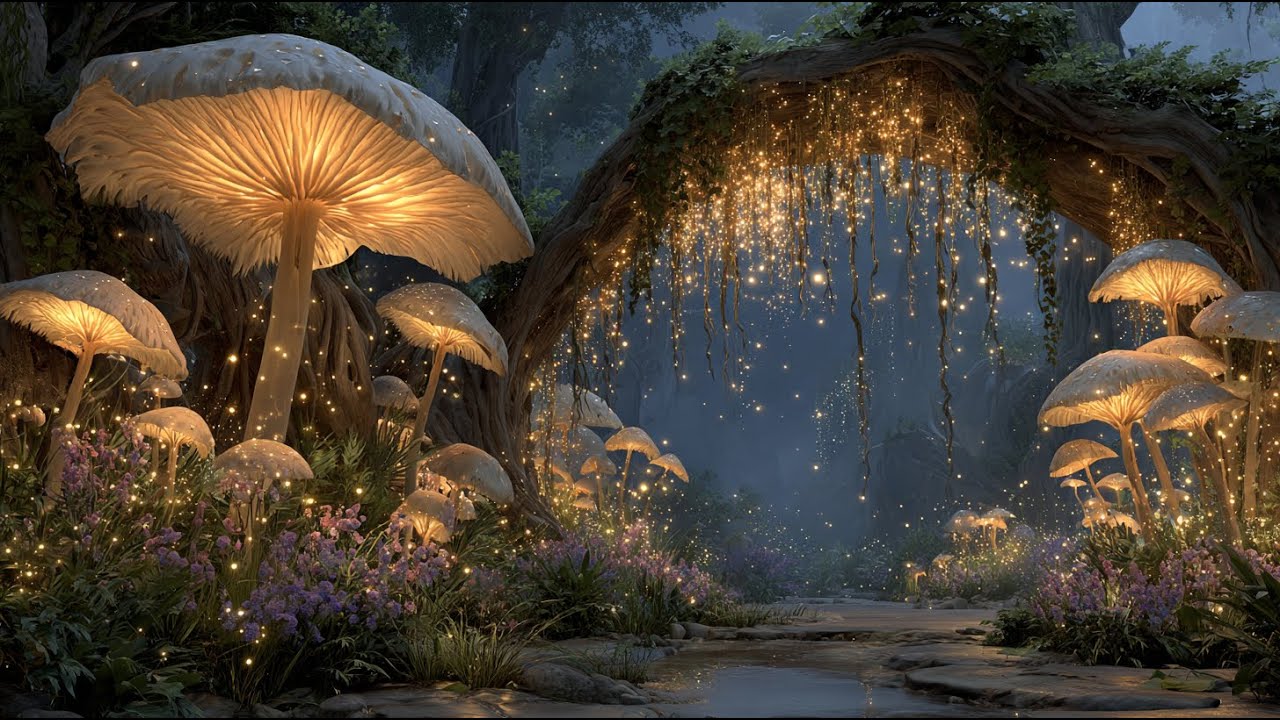 The Luminous Archway of the Forest | Medieval Fantasy Music & Animated Ambience