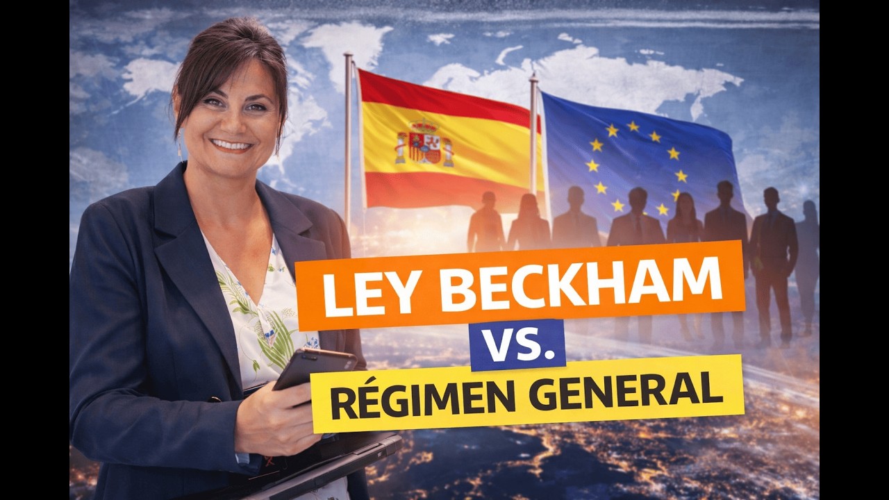 🌍 Episodio 8: Ley Beckham o Regimen General en España: ¿cuál te conviene según tu situación real?