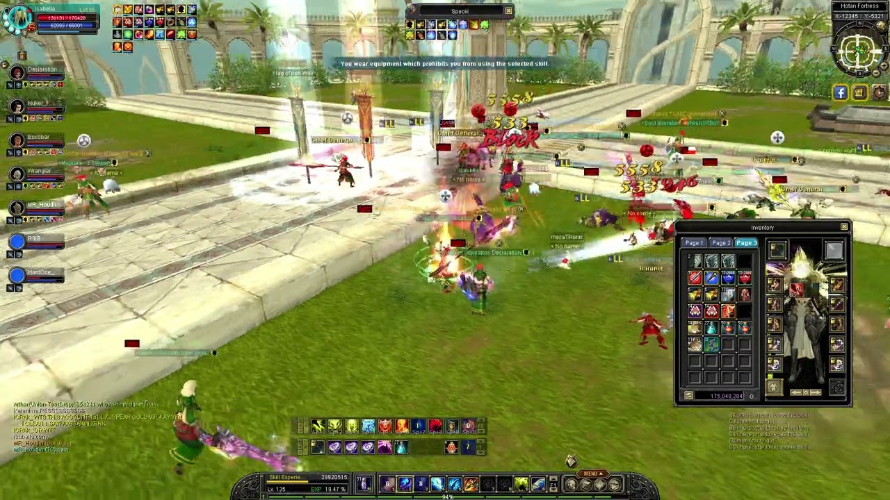 Silkroad Online İSRO Thanatos 140 Cap Hotan Fortress War 10.02.2024
