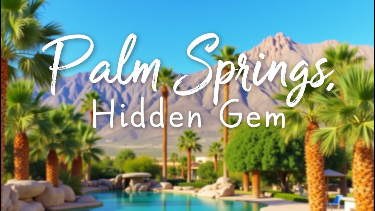 Palm Springs Hidden Gems #PalmSprings #HiddenSecrets #TravelGuide #California #MidCenturyModern