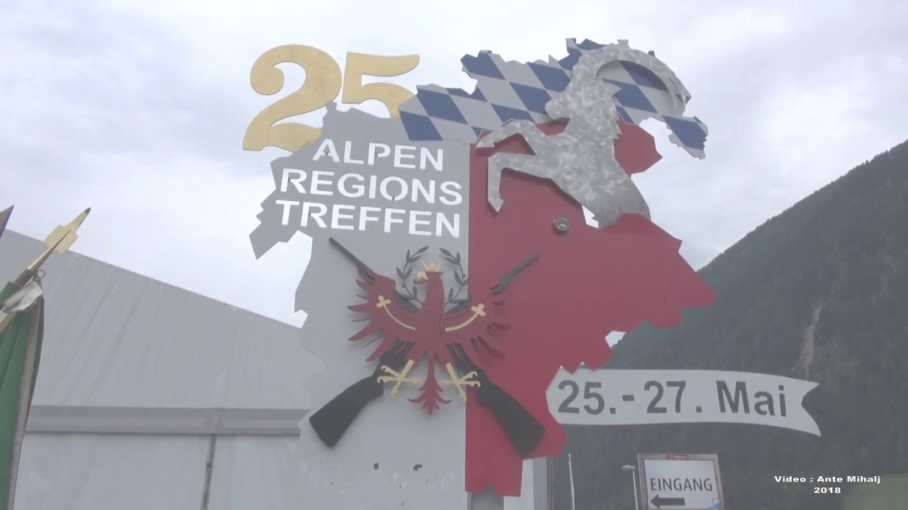 Mayrhofen - 25.  Alpenregionstreffen der Schützen   25-27 Mai 2018