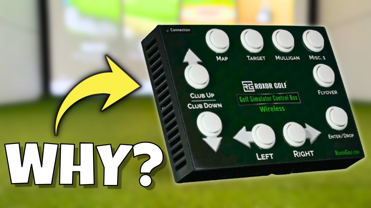 4 Reasons You Need a Control Box for Your Golf Simulator