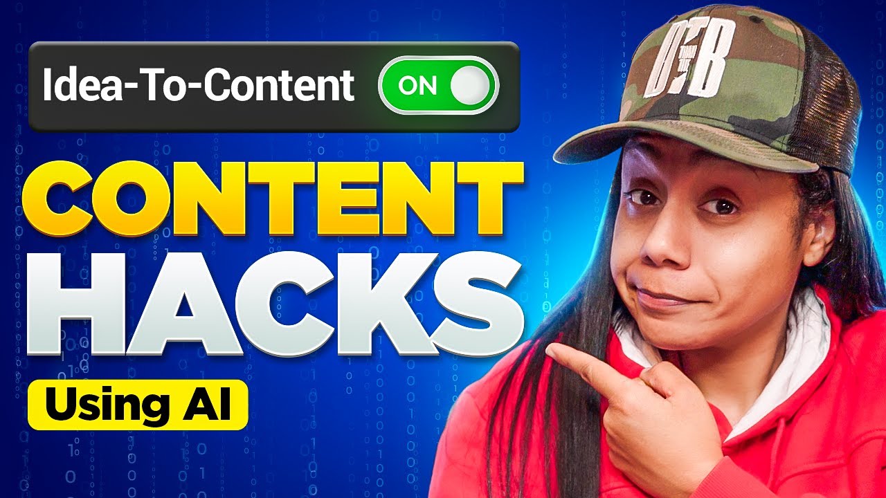 Turn Your Ideas Into Content With AI | Content Hacks