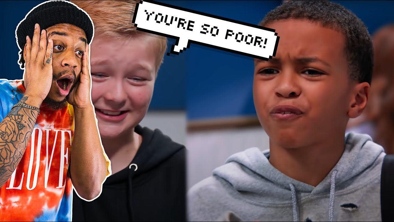 Kids LAUGH AT POOR BOY'S Backpack (REACTION) @DharMann