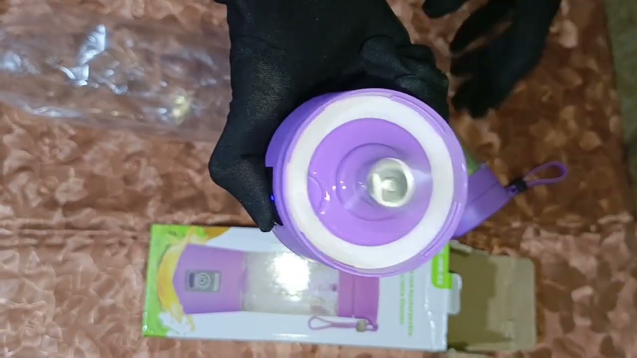Blender juicer cup || 6 blades Portable machine mini  juicer 🧃🍹🧃