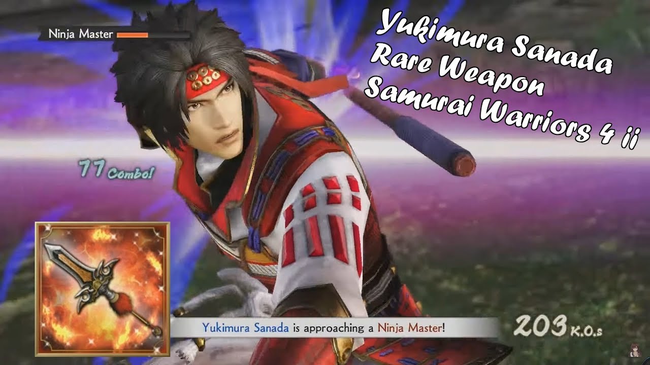 Yukimura Sanada Rare Weapon - Samurai Warriors 4 II