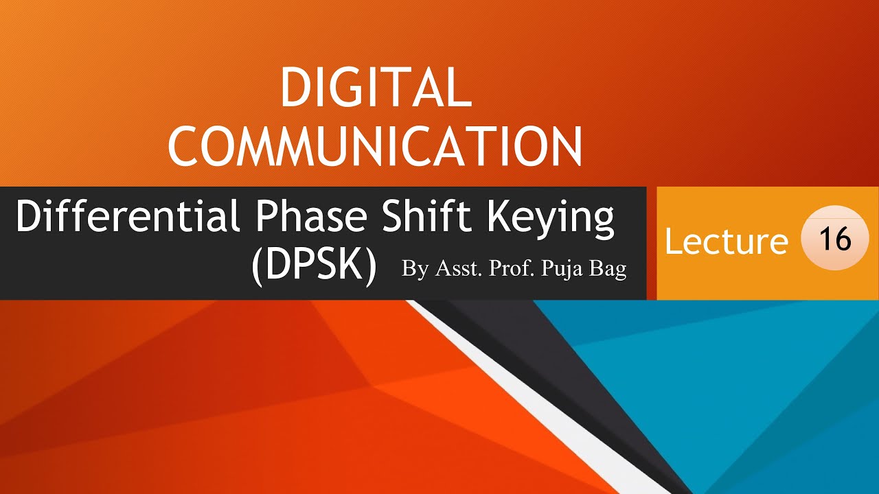 Differential Phase Shift Keying (DPSK)