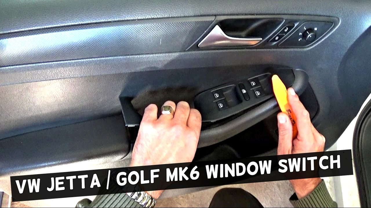 VW JETTA MK6 MASTER WINDOW SWITCH REPLACEMENT DRIVER SIDE VW GOLF MK6