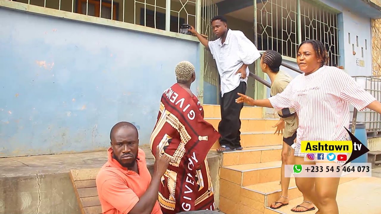 AKURA LAST STOP😂AKABENEZER CAUGHT KYEKYEKU😂THE HOUSE THIEF | GHANA COMEDY 2023