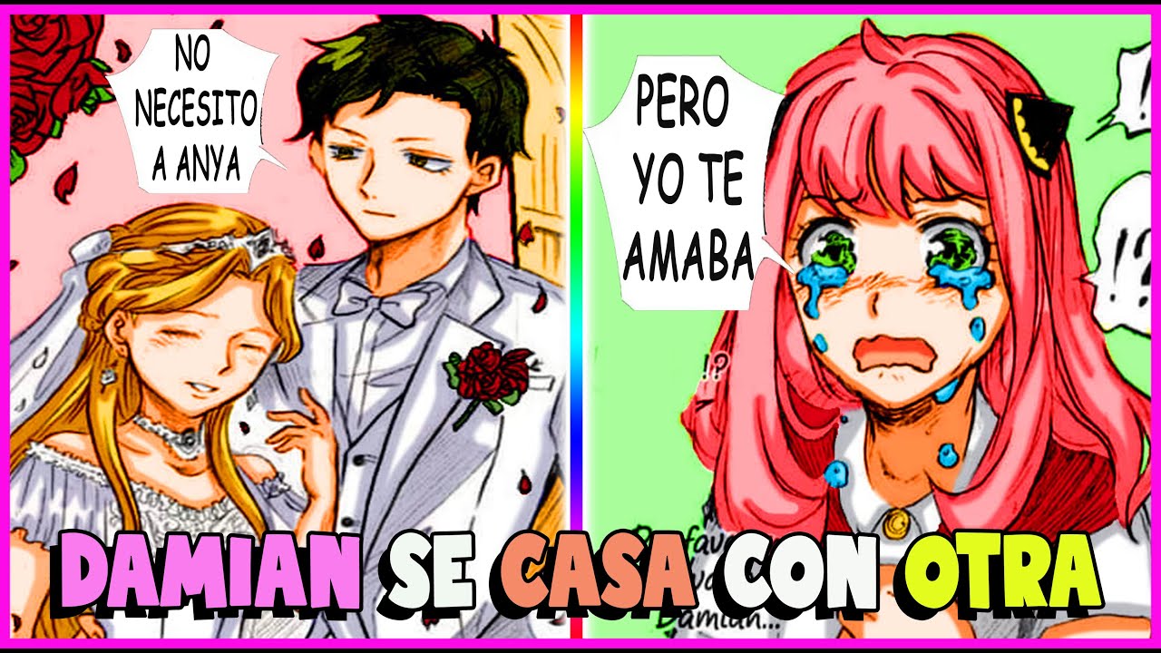 😰DAMIAN se CASA con otra MUJER Y ANYA LLORA DE IMPOTENCIA l SPY X FAMILY DOUJINSHI