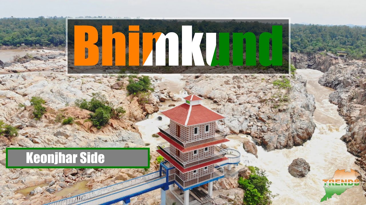 Bhimkund Keonjhar Side | 4K | Drone Shots | Baitarani River | Odisha Tourism | Odisha Dekho