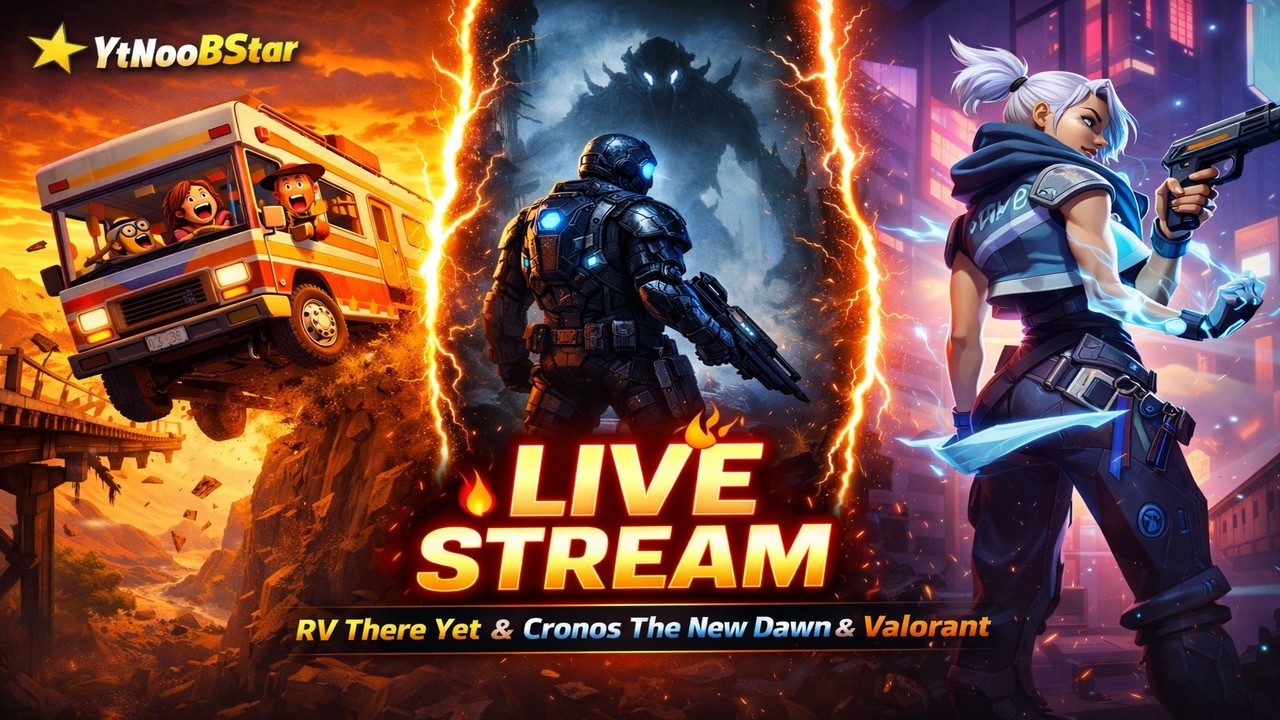 RV THERE YET & Cronos & Valorant is LiVE | MultiGames | Give-Away At 500 Subs | DAY-107..