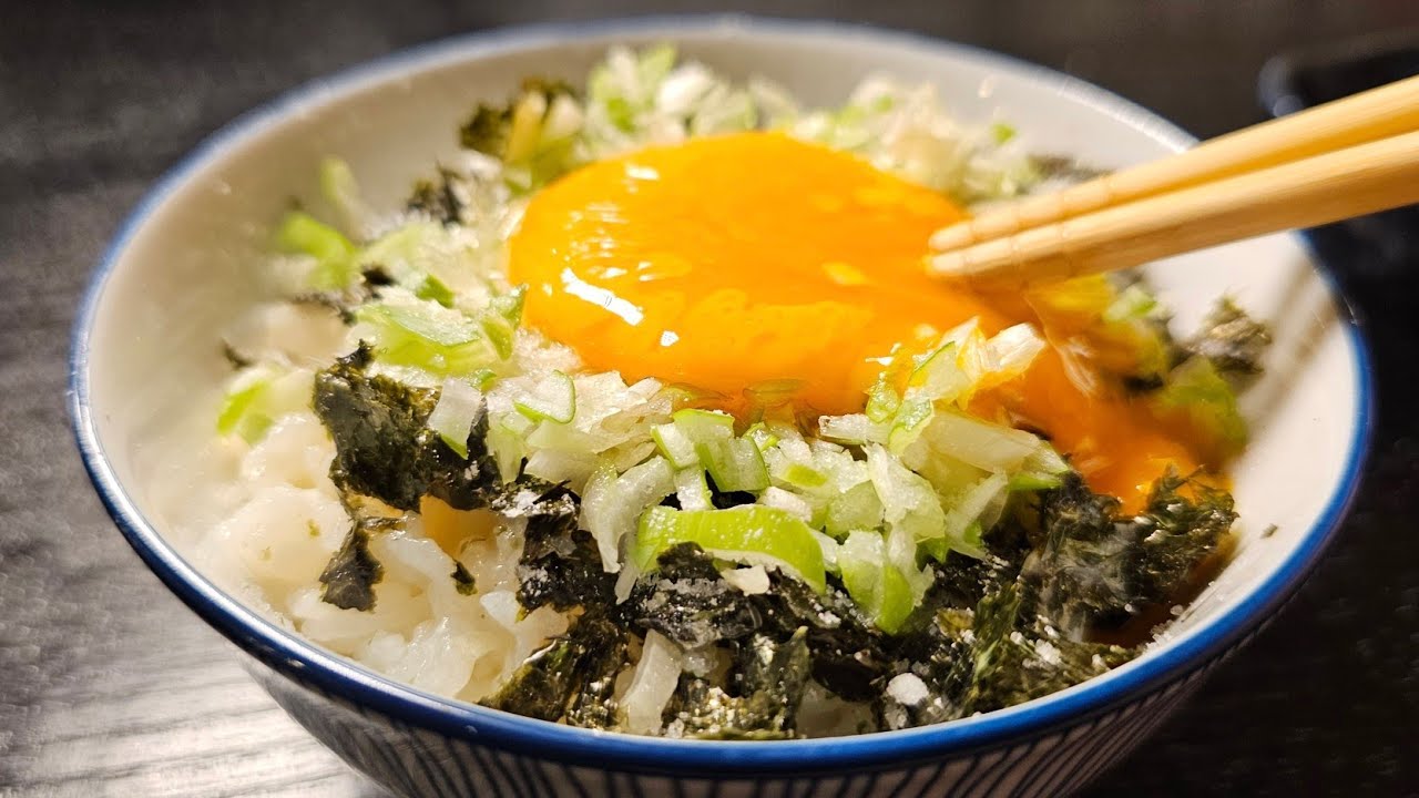 たまごかけご飯はマジで塩で食え。雑で簡単なのに驚くほどうめえ！！驚愕のねぎ塩たまごかけご飯