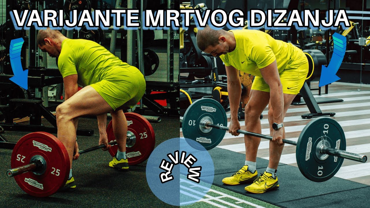 Sve varijante mrtvog dizanja | 20+ verzija jedne vežbe