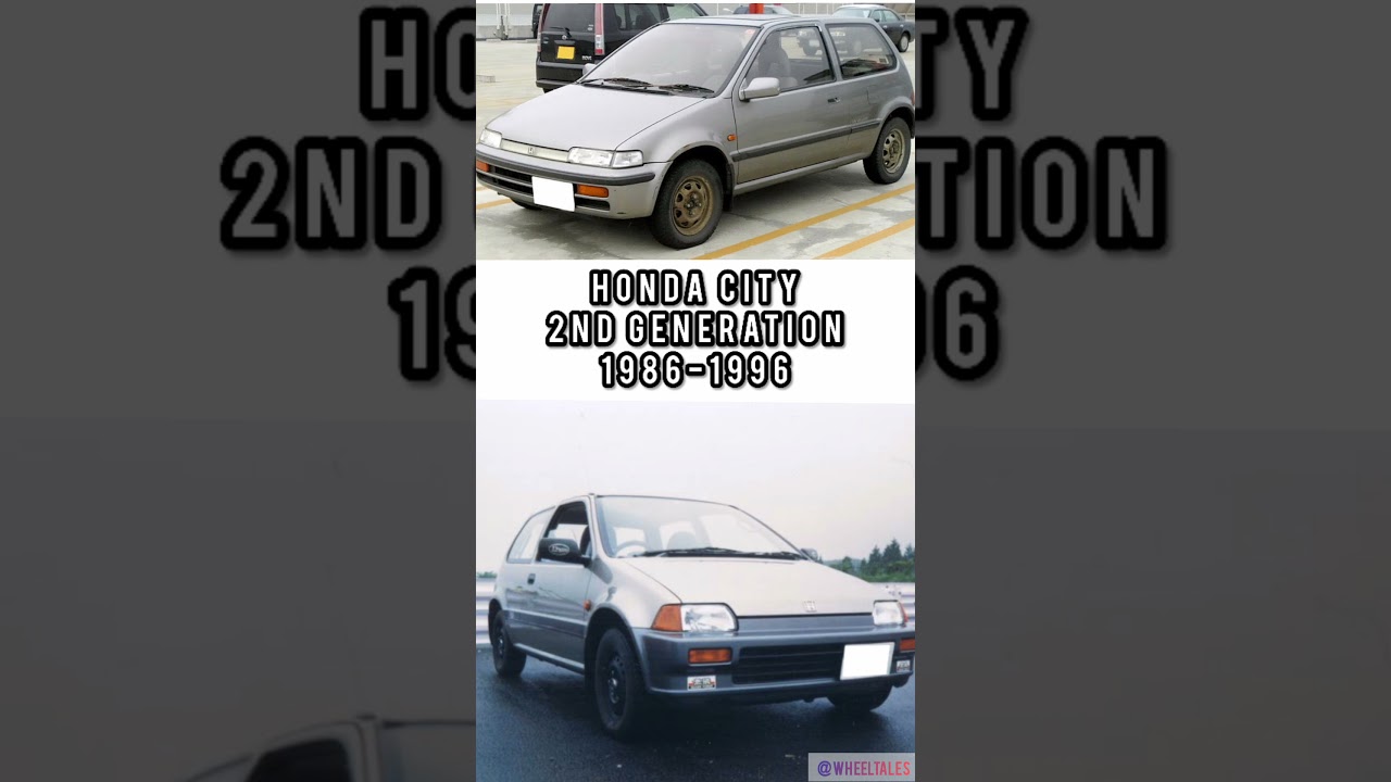 Honda city History|Evolution