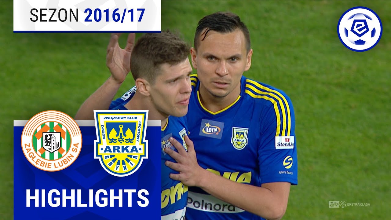 Zagłębie Lubin - Arka Gdynia 1:3 | SKRÓT | Ekstraklasa 2016/17 | 37. Kolejka